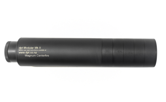 DPT #81 Suppressor CF  5 OB Magnum 30cal 1/2x20